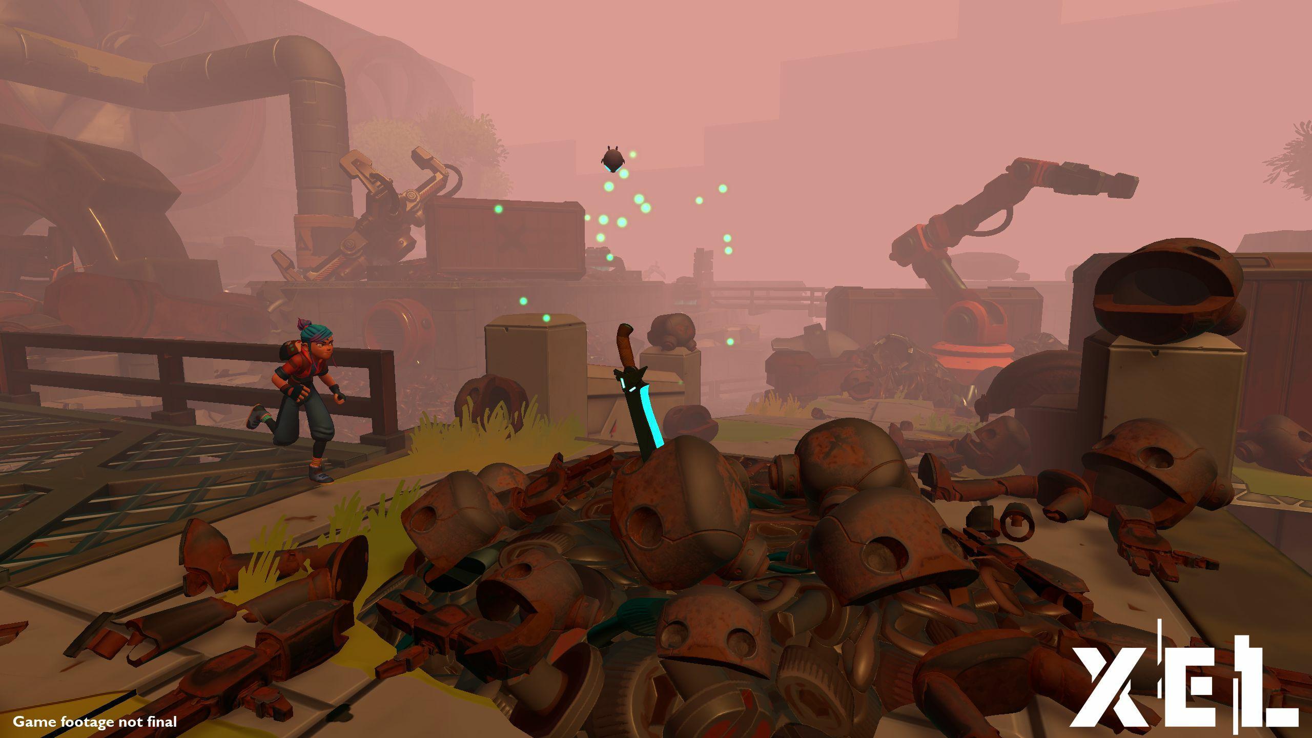 Скриншот из игры XEL - 64