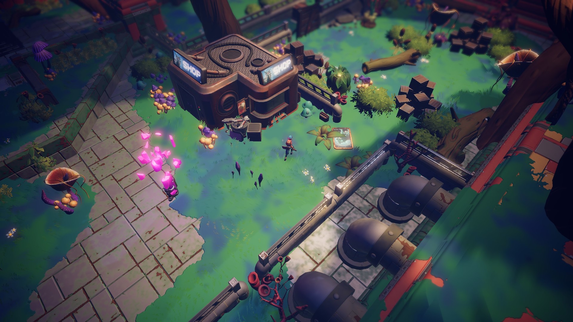 Скриншот из игры XEL - 49