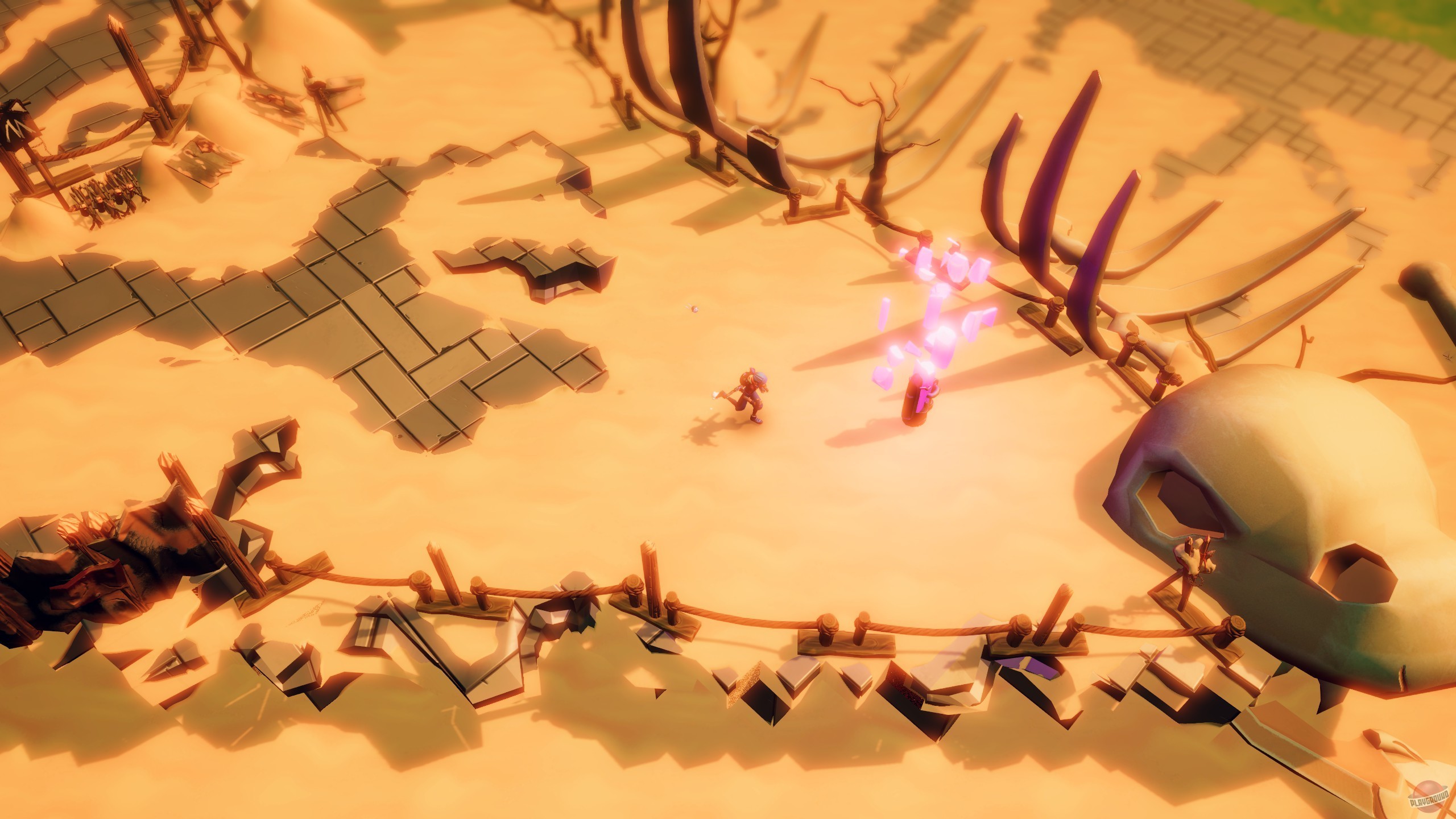 Скриншот из игры XEL - 57