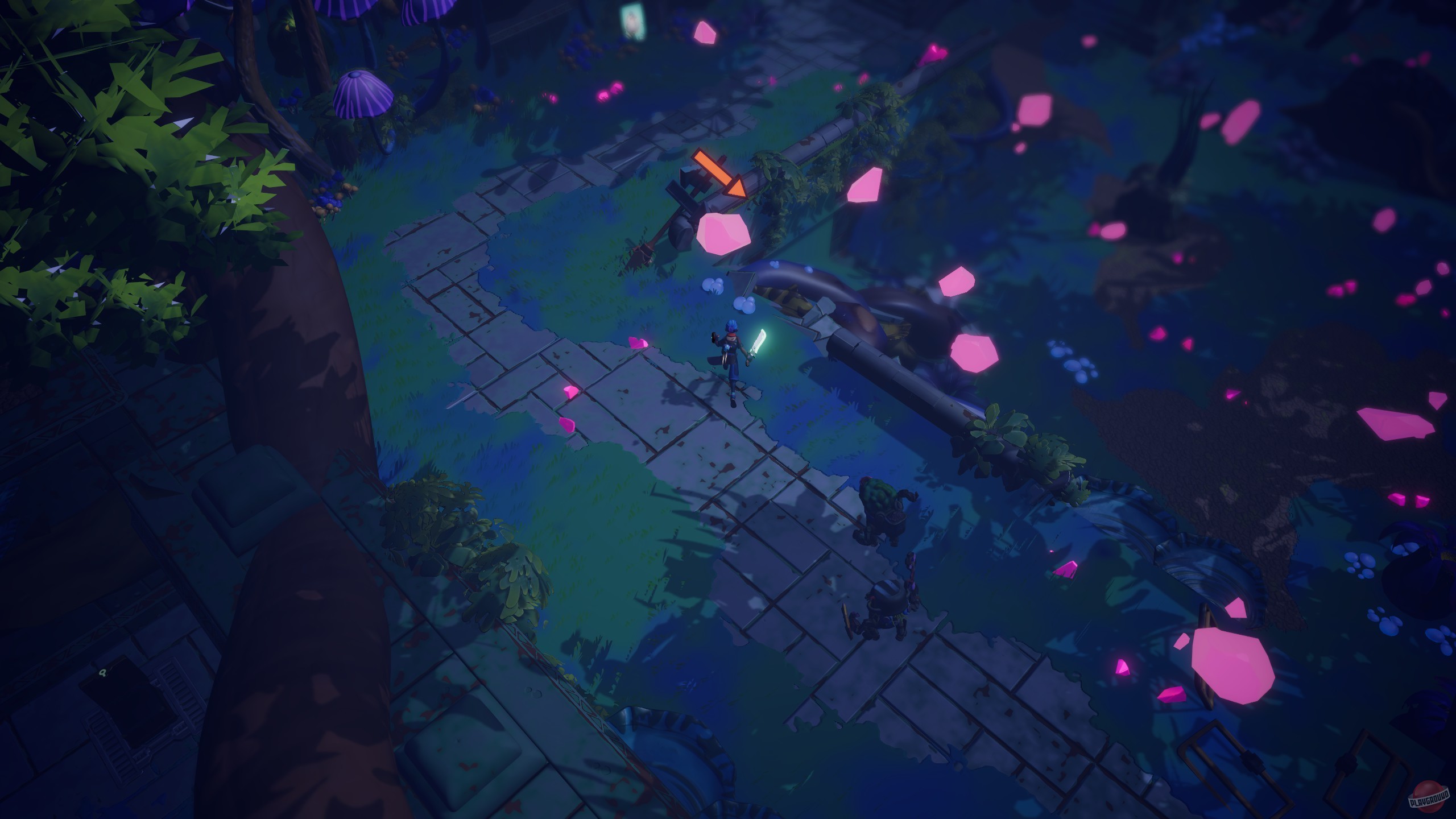 Скриншот из игры XEL - 7