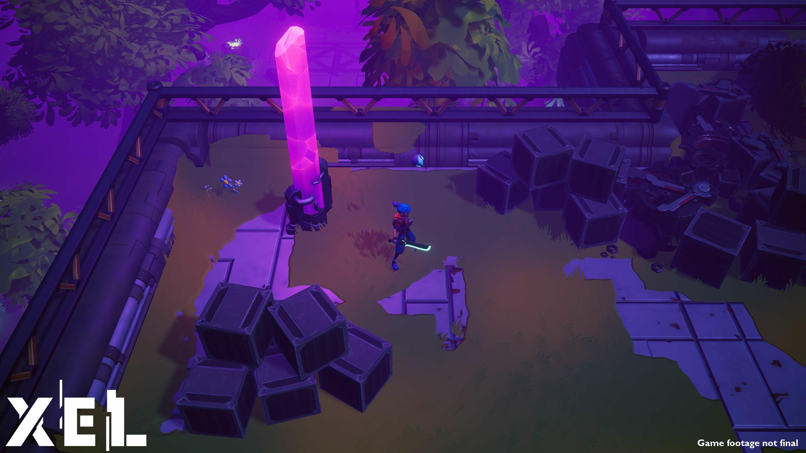 Скриншот из игры XEL - 63