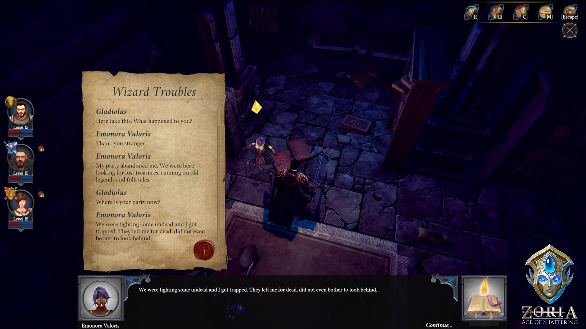 Скриншот из игры Zoria: Age of Shattering - 61