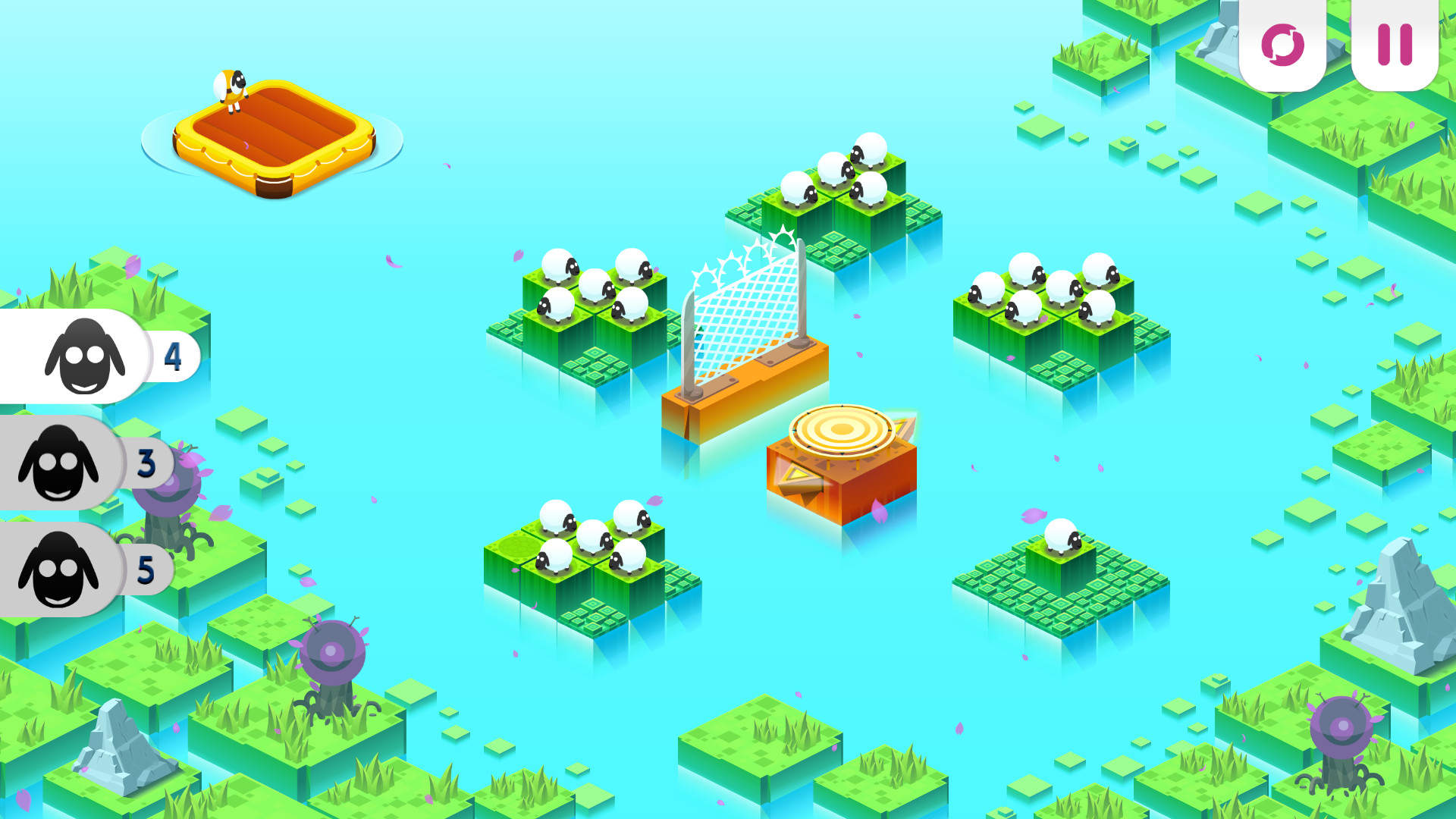 Скриншот из игры Divide By Sheep - 23