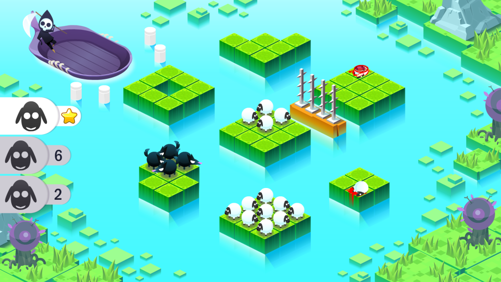 Скриншот из игры Divide By Sheep - 2