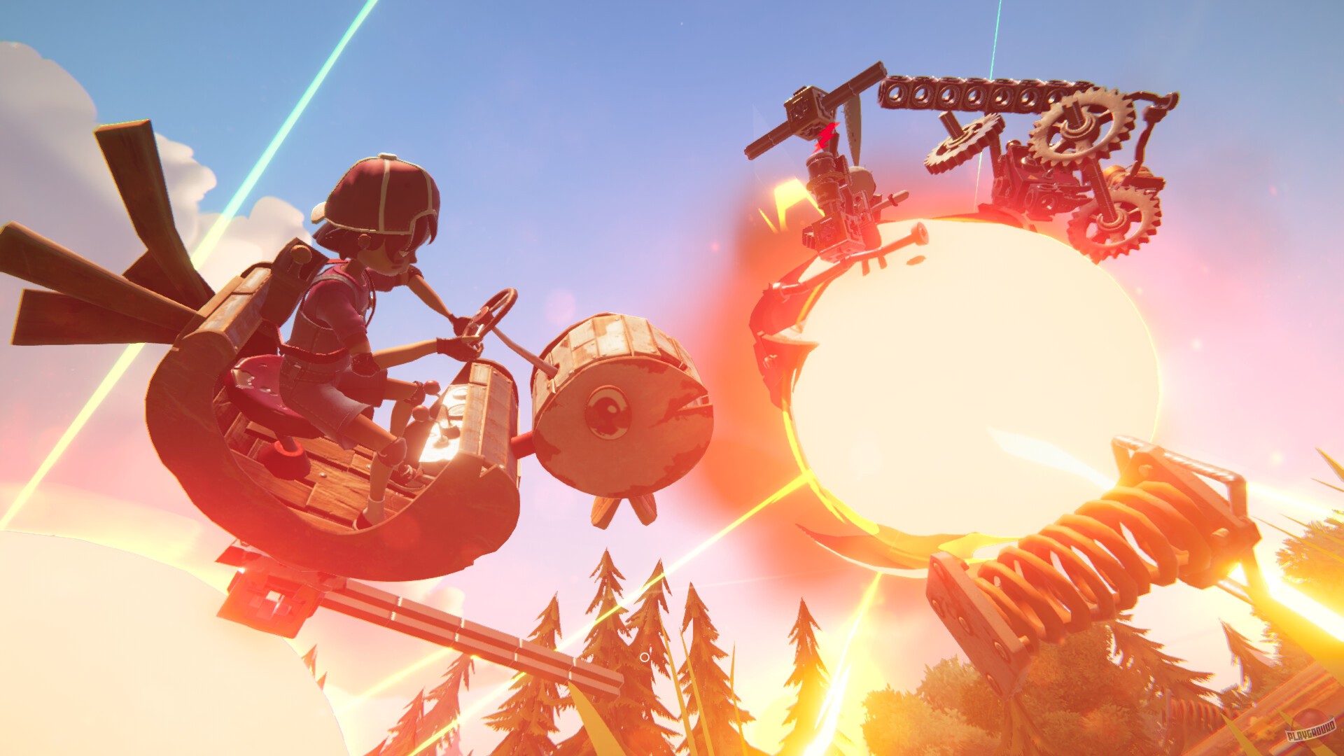 Скриншот из игры Hello Engineer: Scrap Machines Constructor - 11