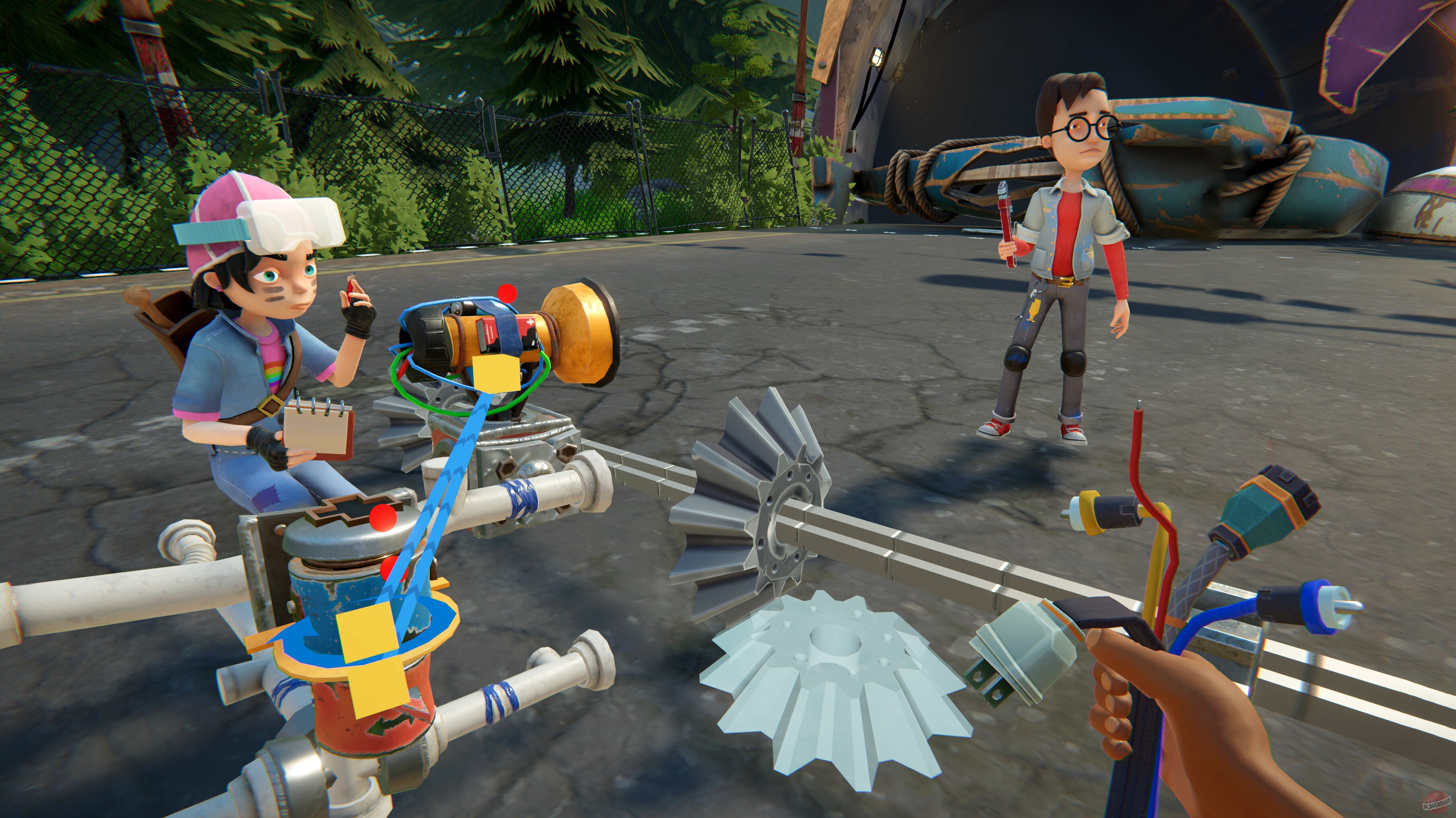 Скриншот из игры Hello Engineer: Scrap Machines Constructor - 4