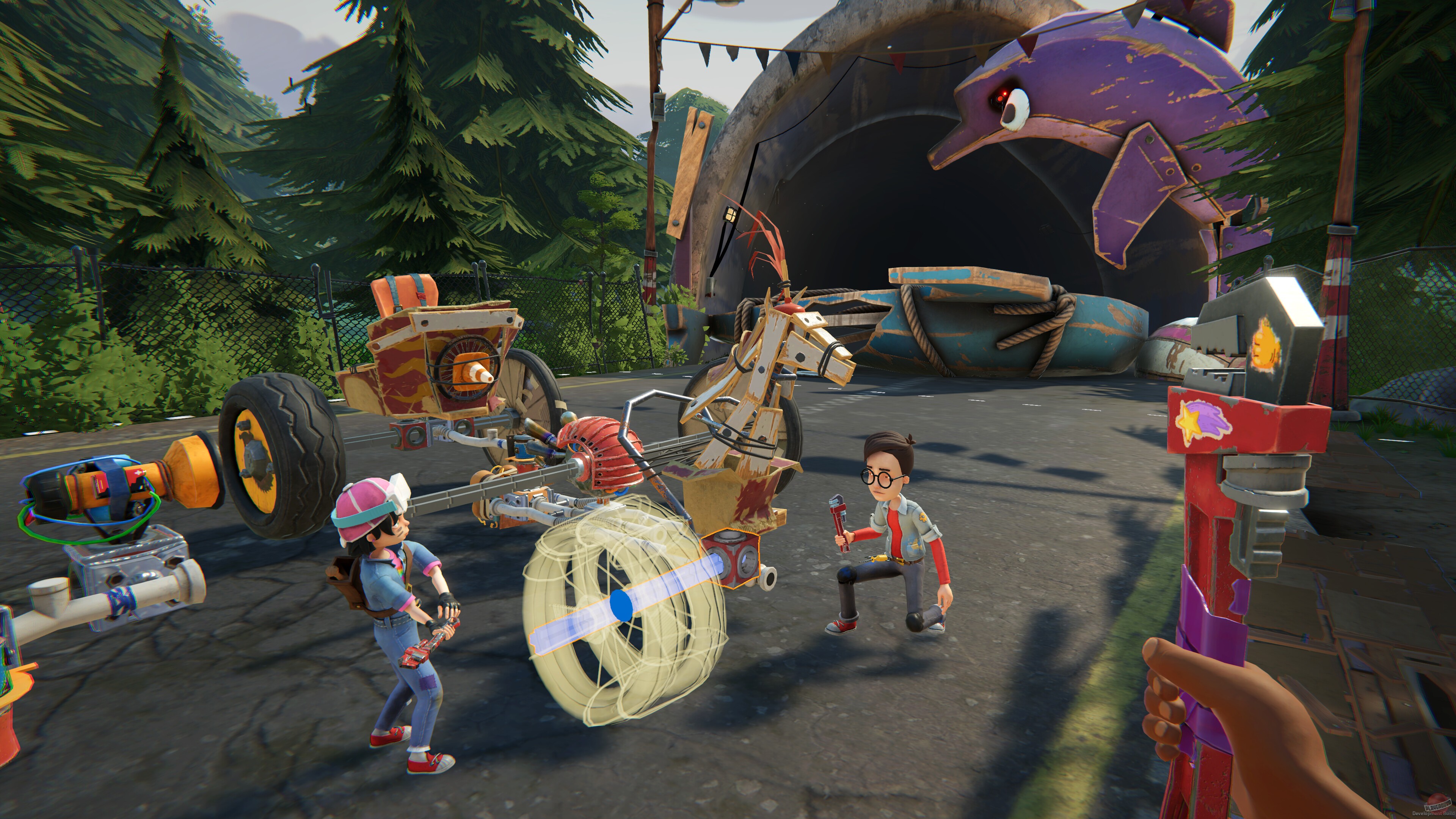 Скриншот из игры Hello Engineer: Scrap Machines Constructor - 6