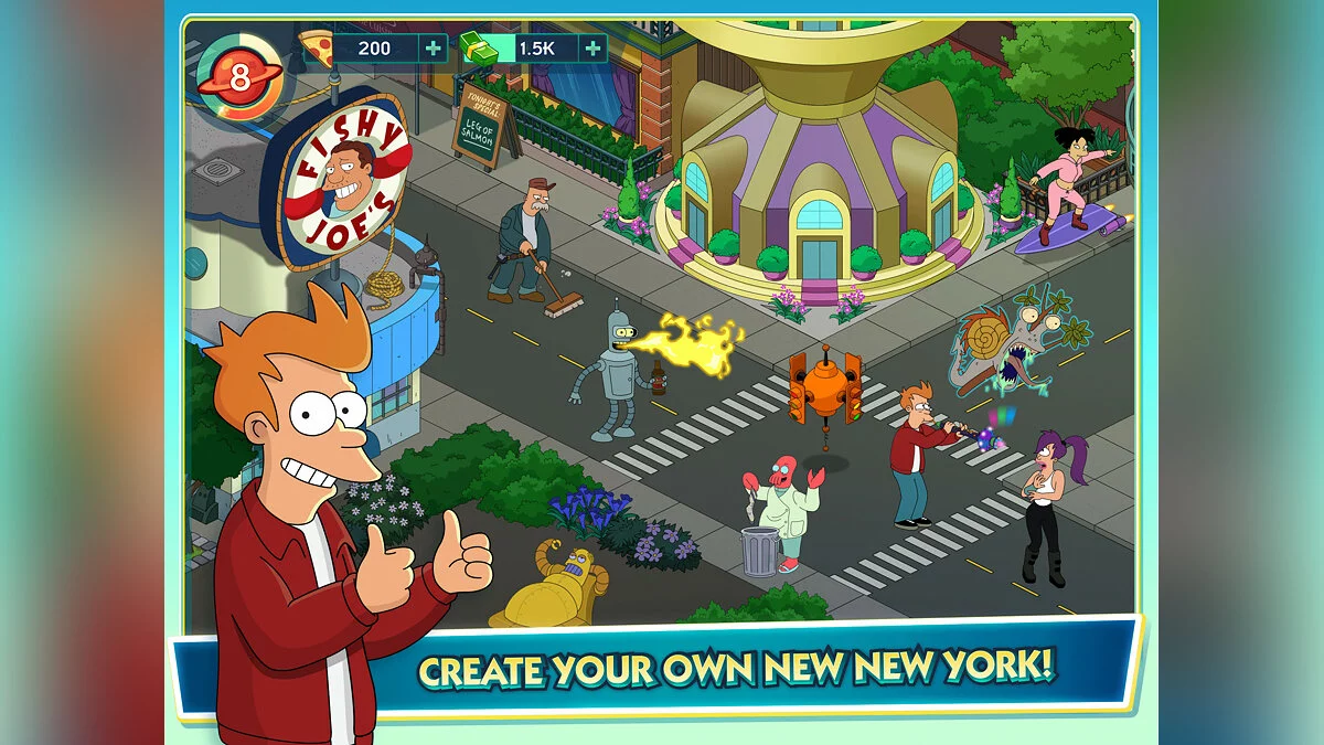 Скриншот из игры Futurama: Worlds of Tomorrow - 19