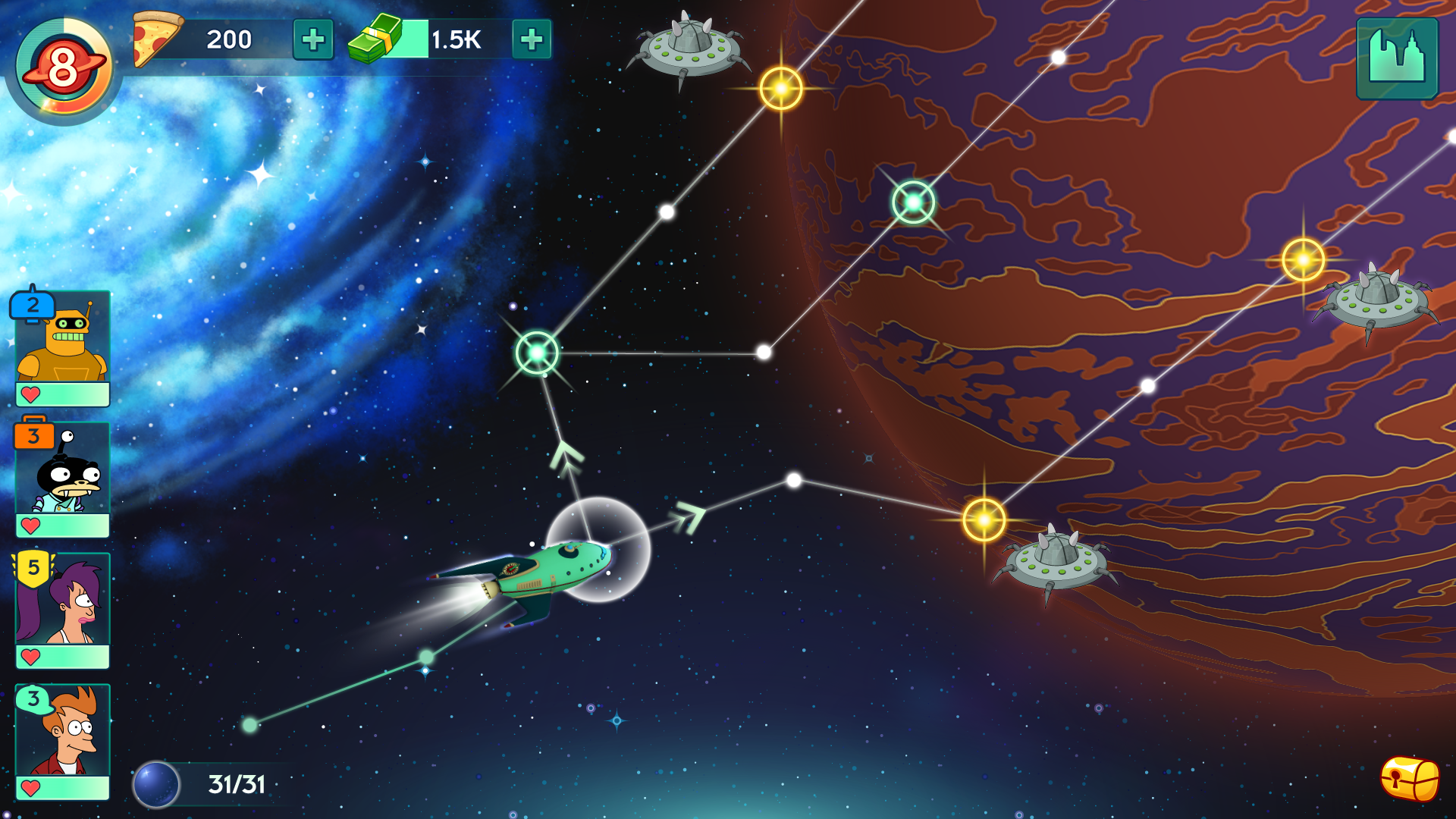 Скриншот из игры Futurama: Worlds of Tomorrow - 4