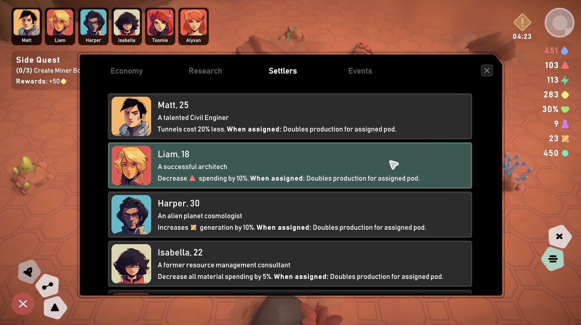 Скриншот из игры Stellar Settlers: Space Base Builder - 61