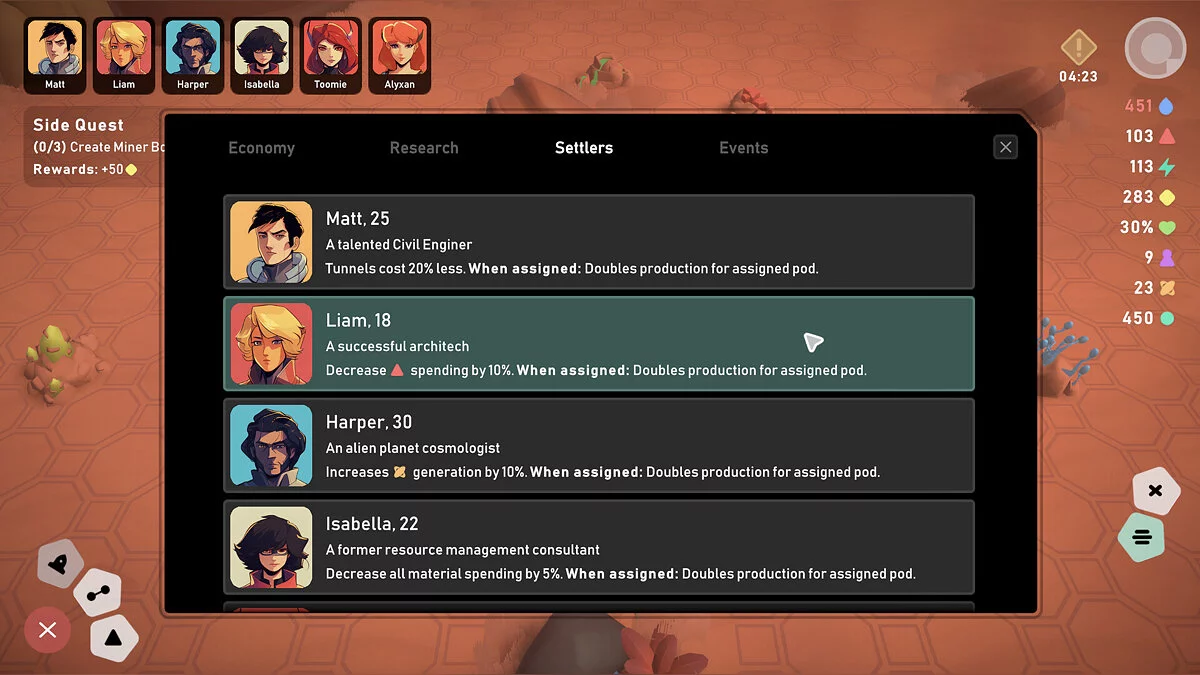 Скриншот из игры Stellar Settlers: Space Base Builder - 26