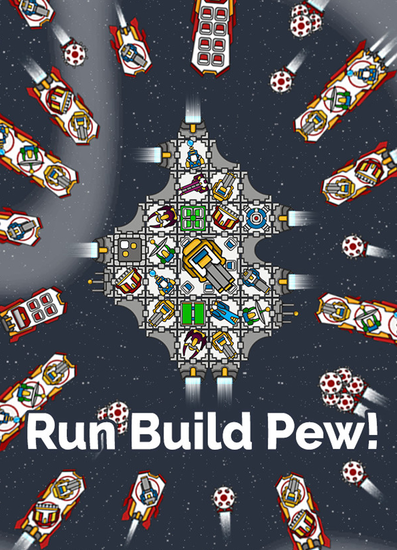 Обложка игры Run Build Pew!