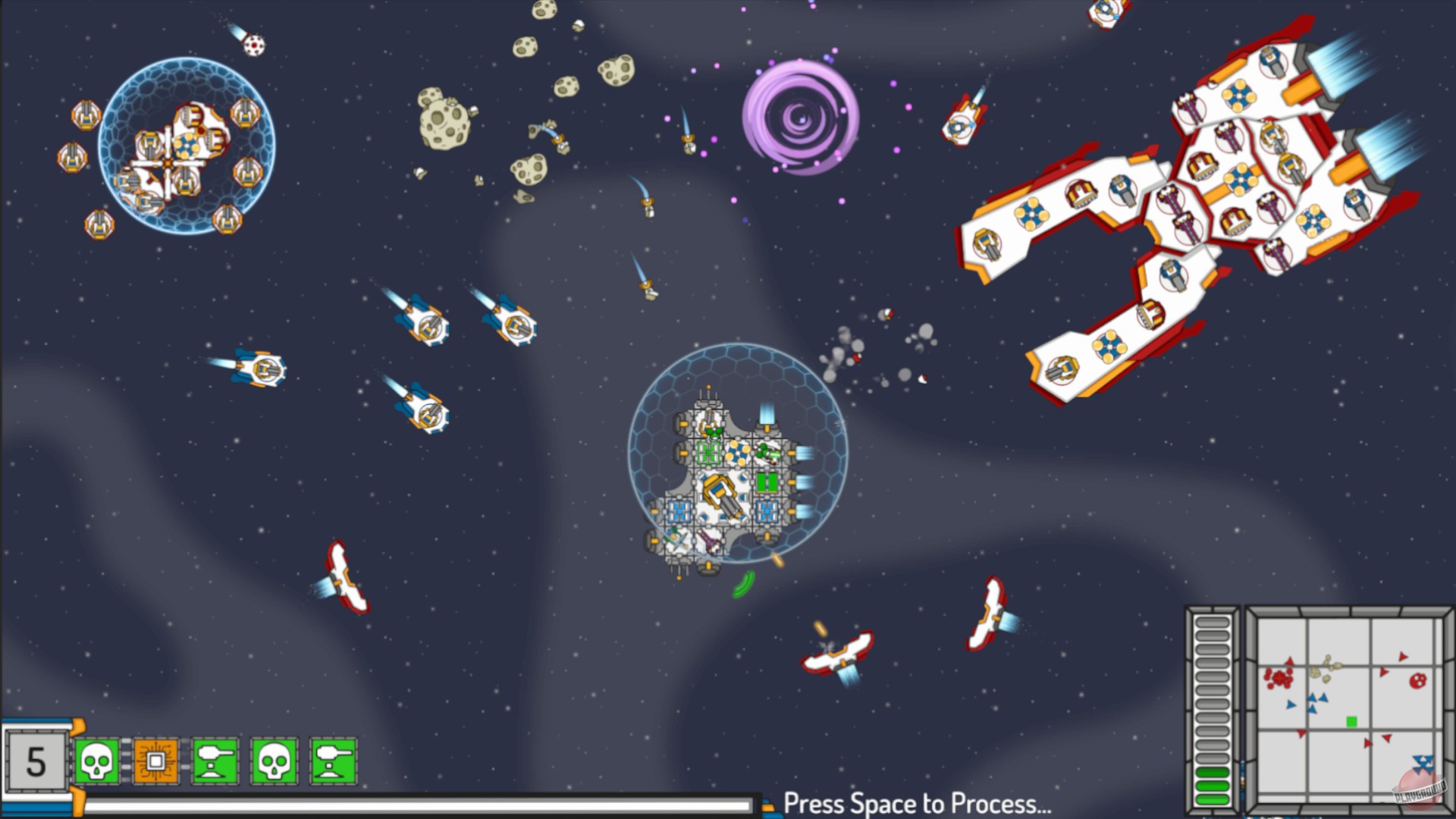 Скриншот из игры Run Build Pew! - 11