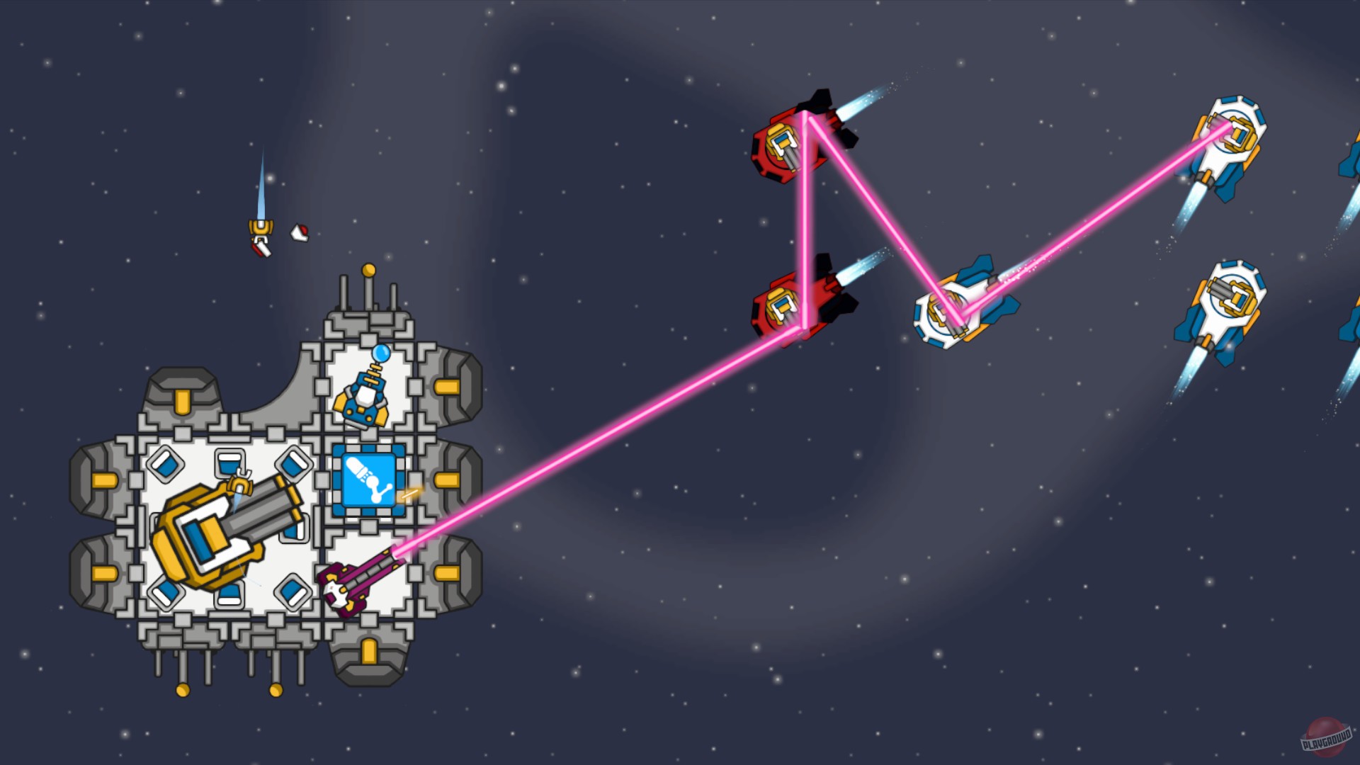 Скриншот из игры Run Build Pew! - 1