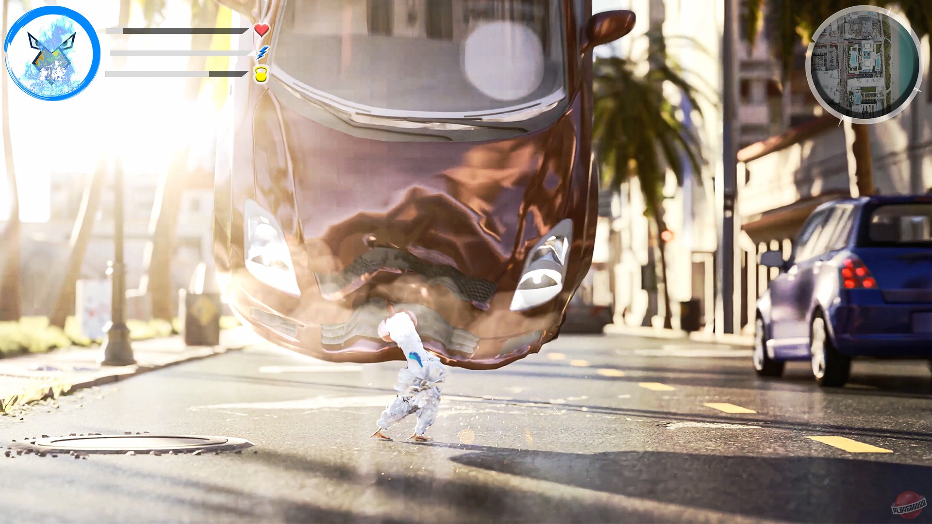 Скриншот из игры Techno Chicken - 2