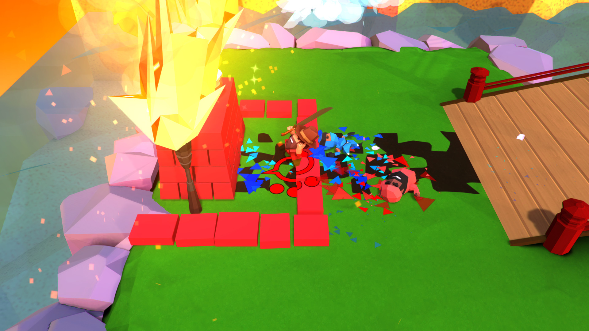 Скриншот из игры Oh My Godheads - 12