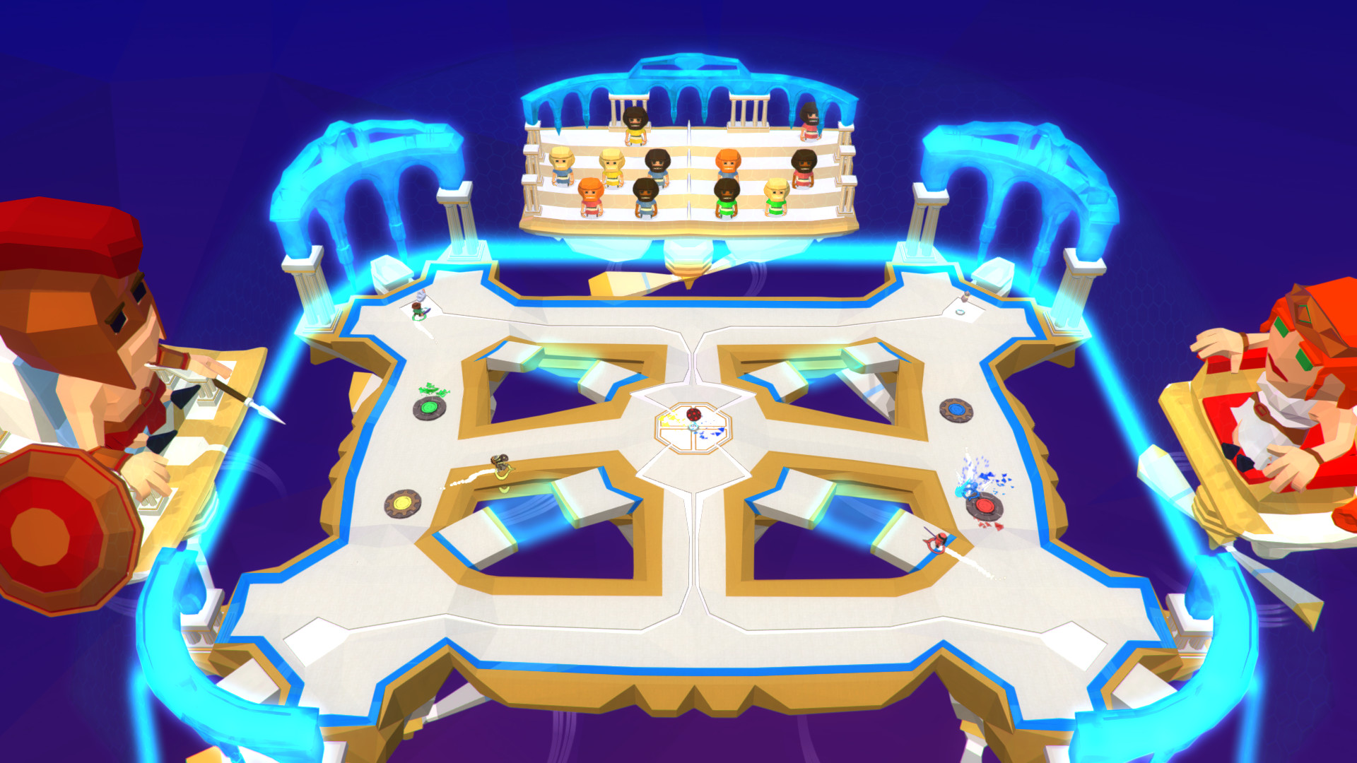 Скриншот из игры Oh My Godheads - 19