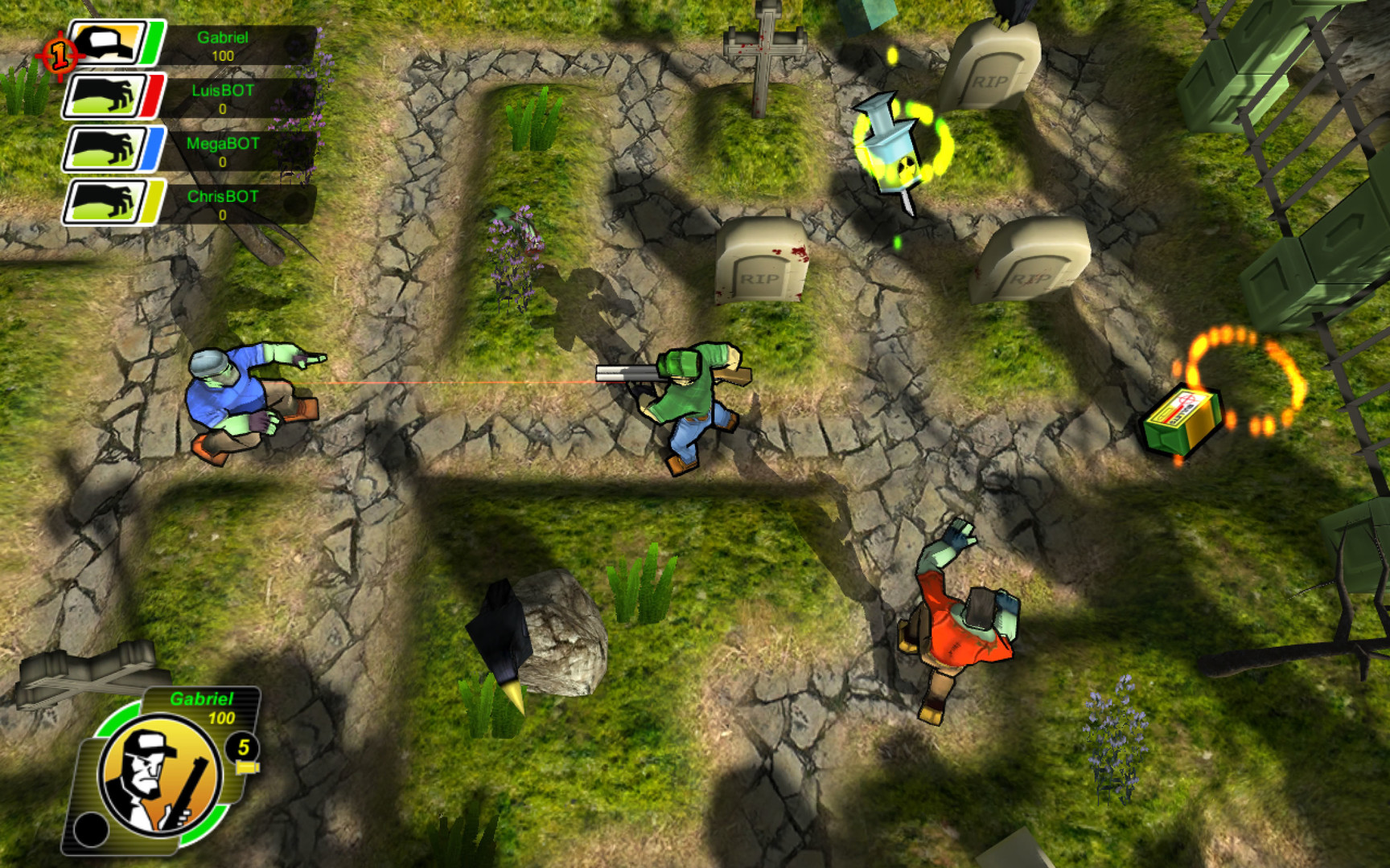 Скриншот из игры Don't Touch The Zombies - 10