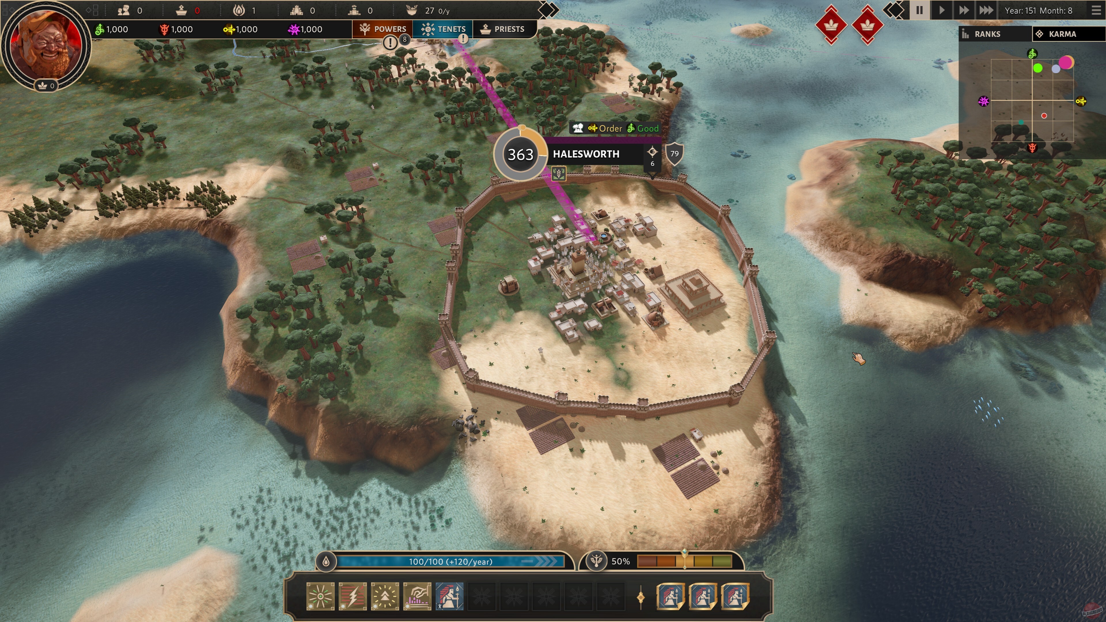 Скриншот из игры Demiurgos - 2