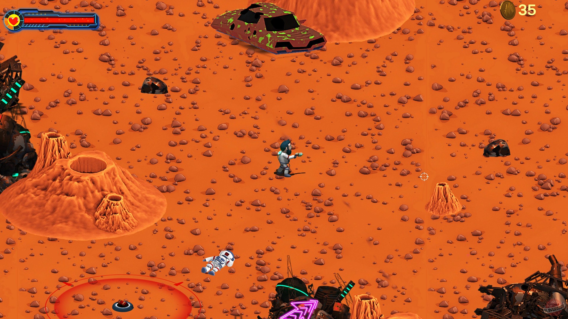 Скриншот из игры The Moon 2050 - 14