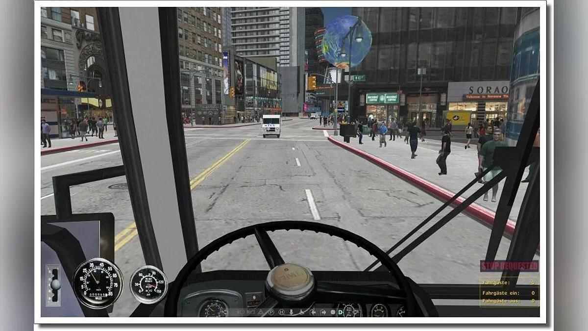 Скриншот из игры City Bus Simulator 2010 New York - 6