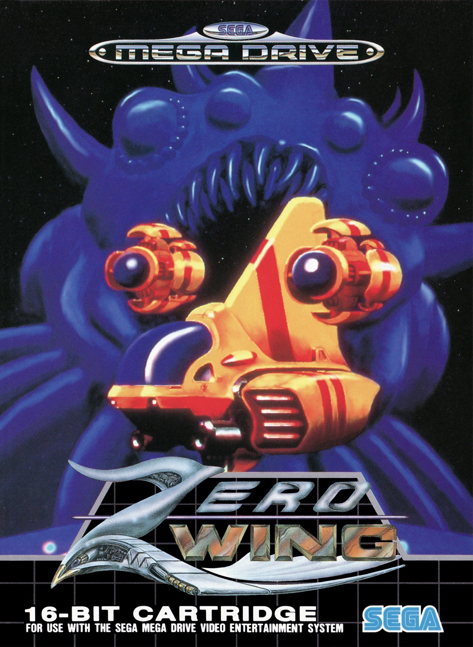 Обложка игры Zero Wing