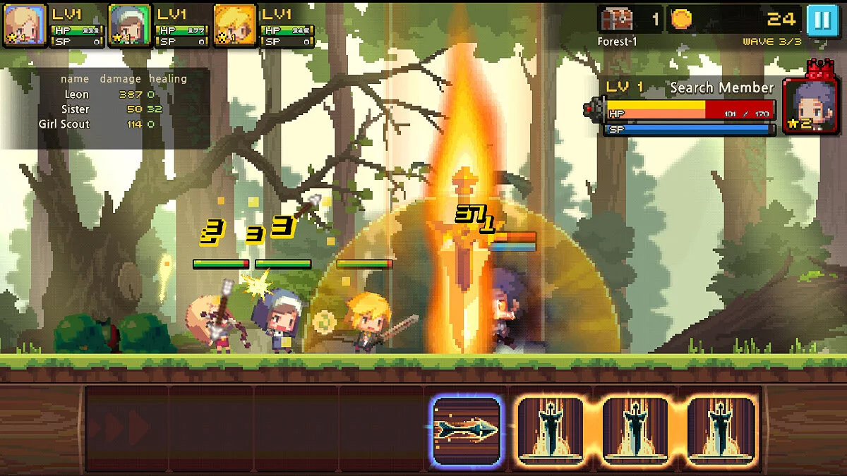 Скриншот из игры Crusaders Quest - 7