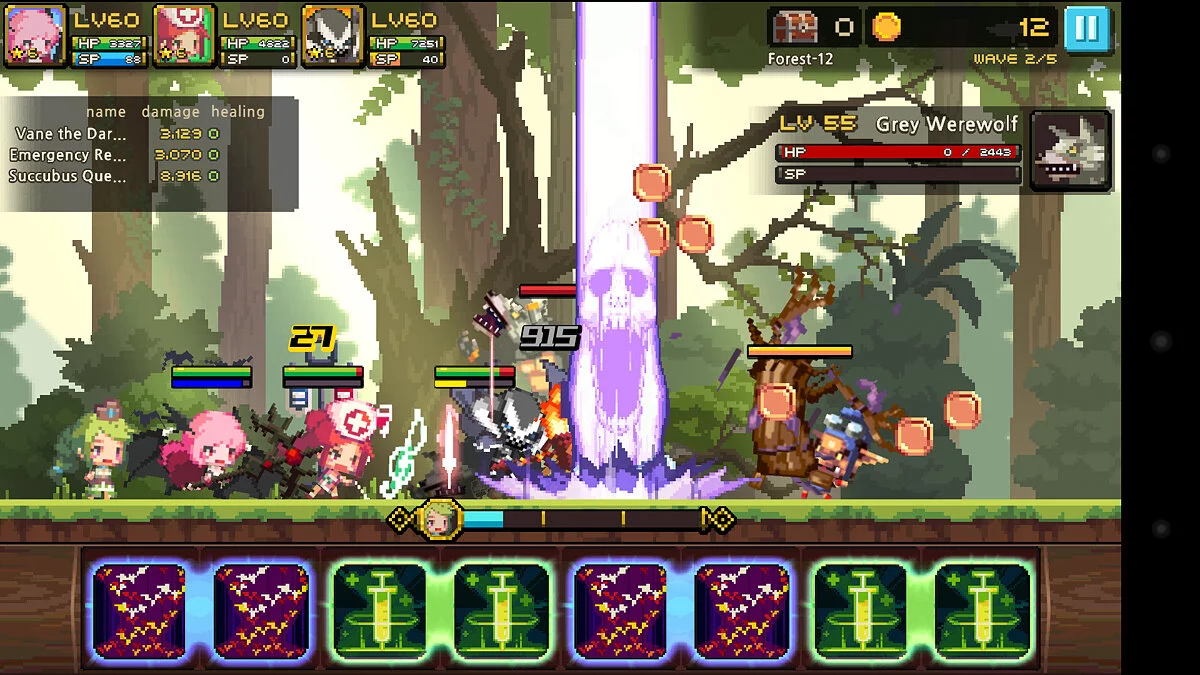 Скриншот из игры Crusaders Quest - 3