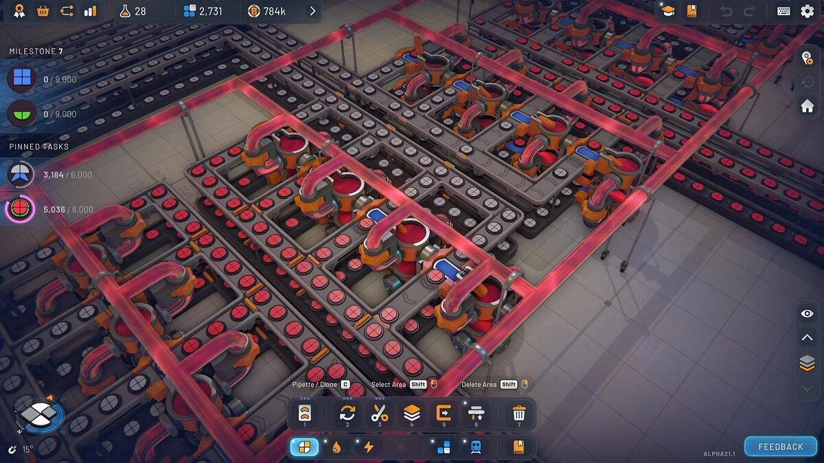 Скриншот из игры shapez 2 - 2