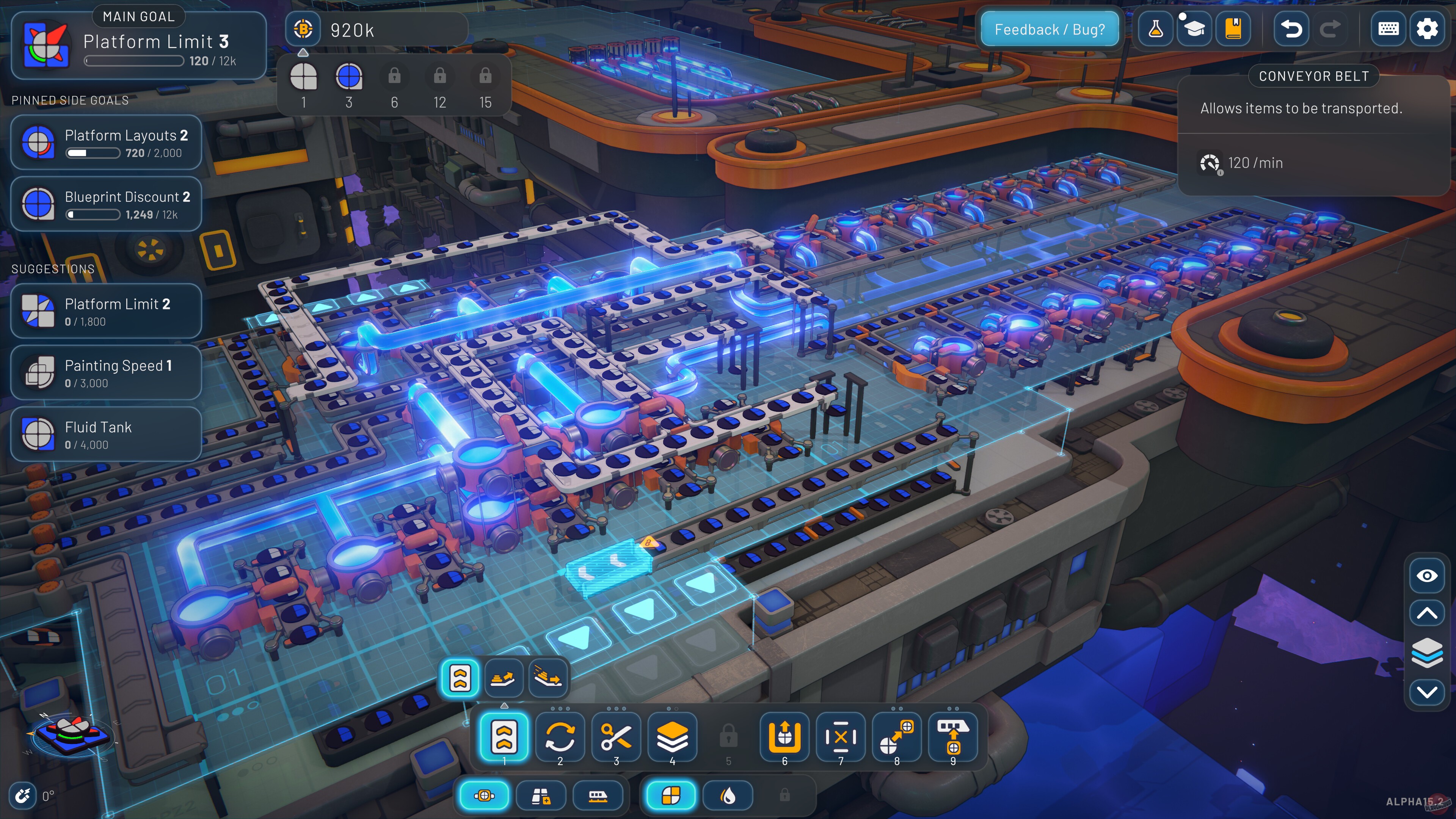 Скриншот из игры shapez 2 - 6