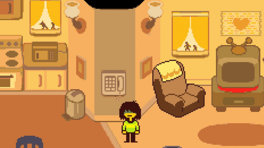 Скриншот из игры DELTARUNE - 1