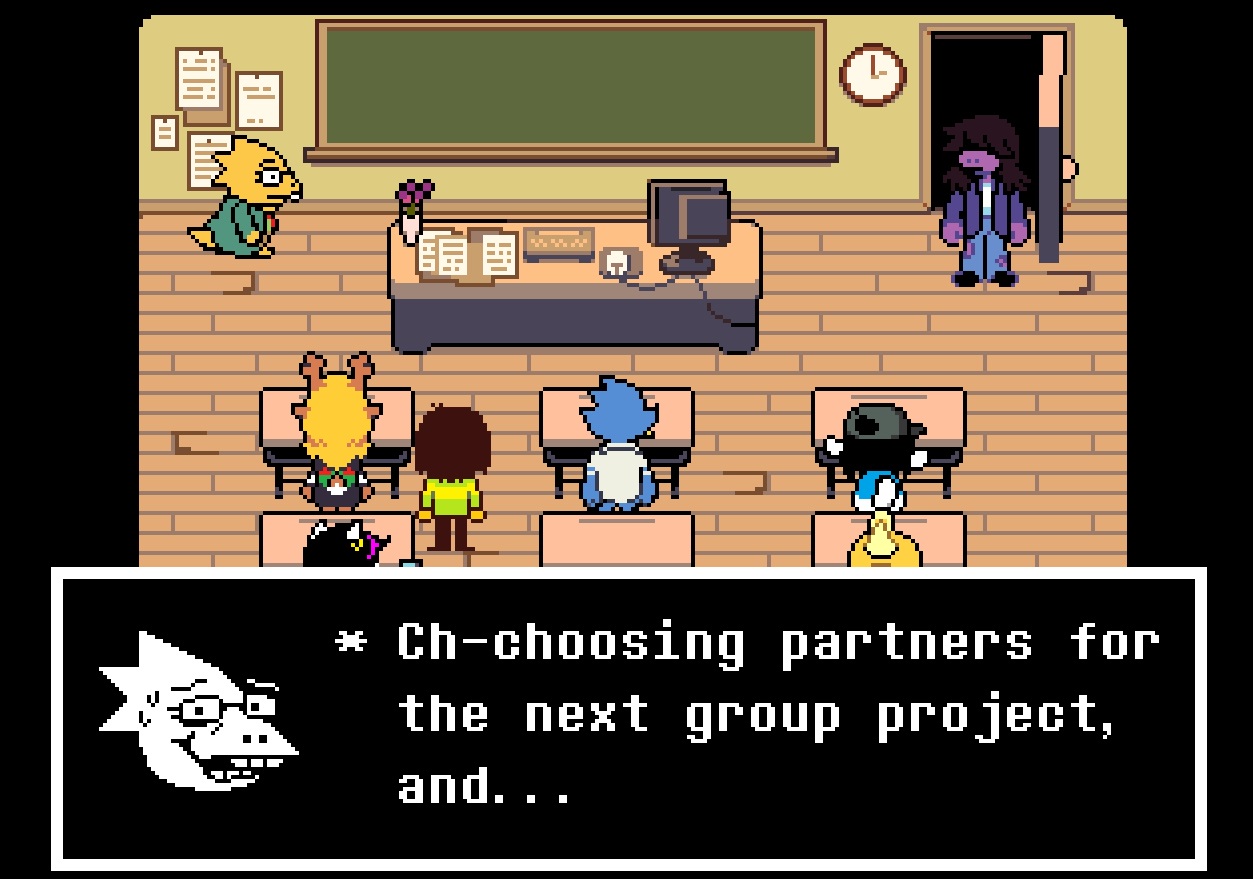 Скриншот из игры DELTARUNE - 16