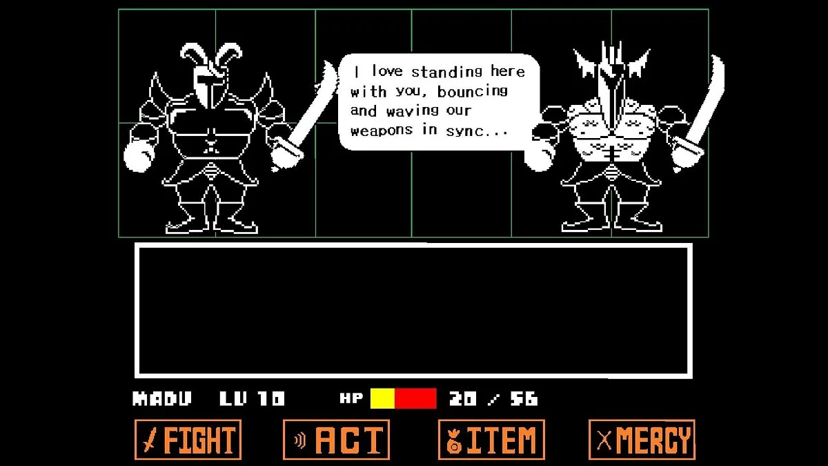 Скриншот из игры Undertale - 26