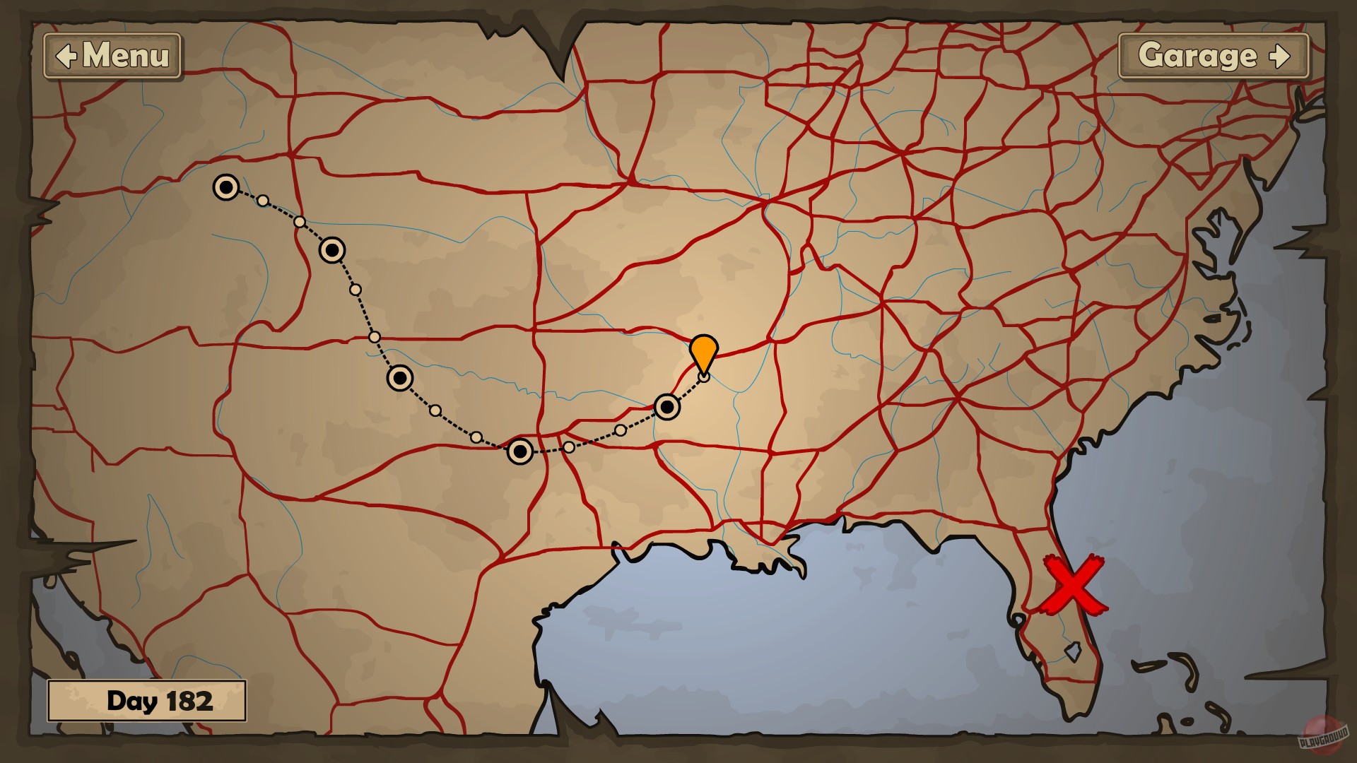 Скриншот из игры Earn to Die 2 - 17