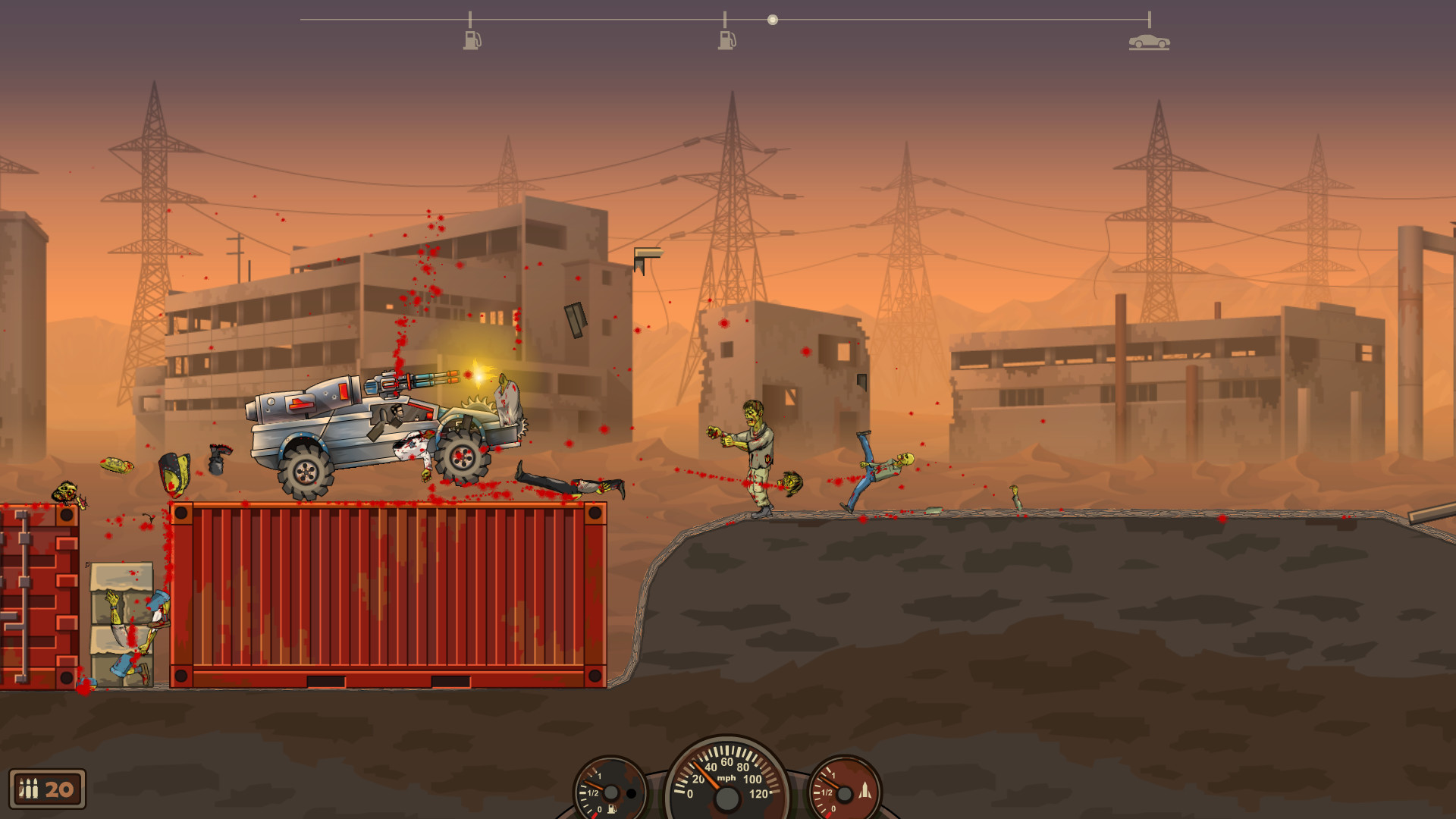 Скриншот из игры Earn to Die 2 - 49