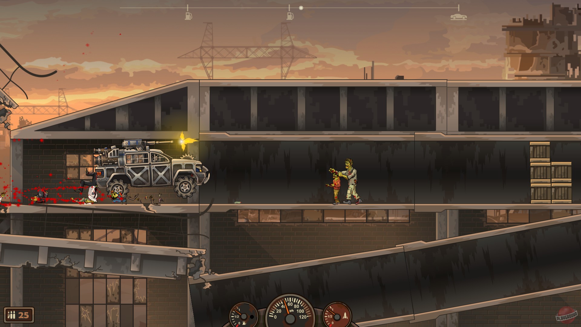 Скриншот из игры Earn to Die 2 - 26