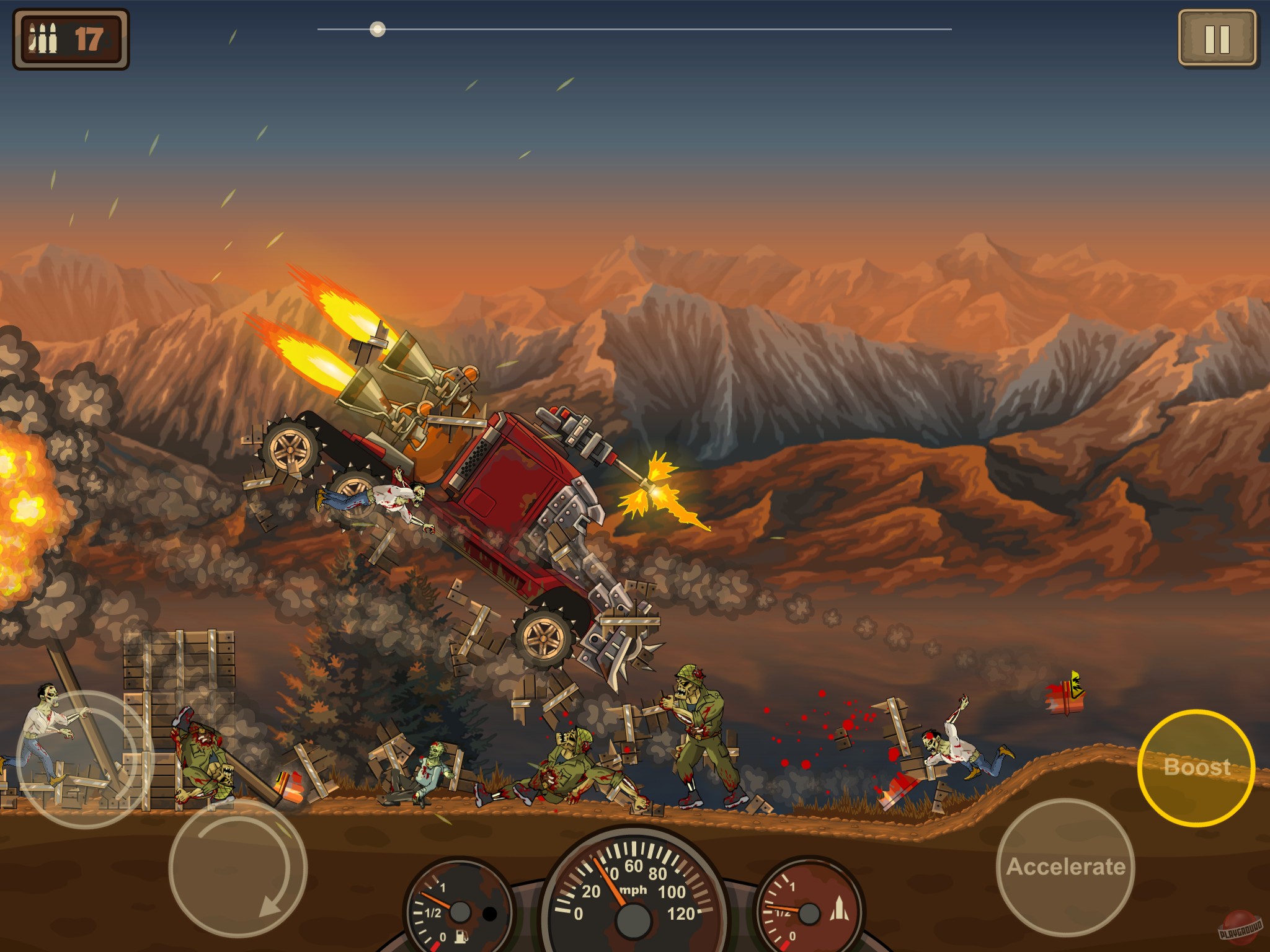 Скриншот из игры Earn to Die - 21