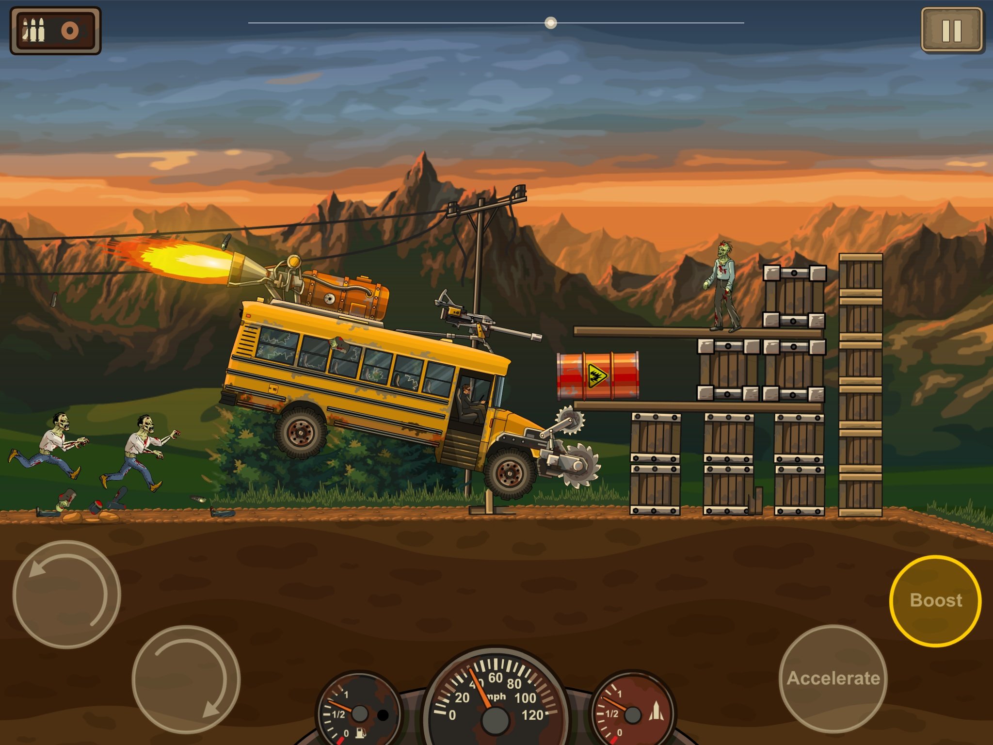 Скриншот из игры Earn to Die - 4