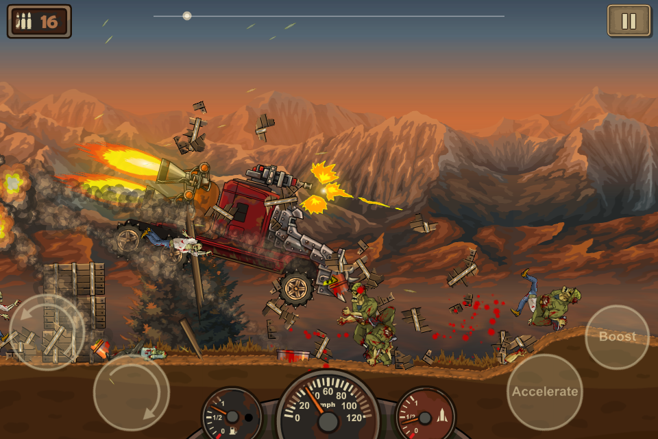 Скриншот из игры Earn to Die - 6