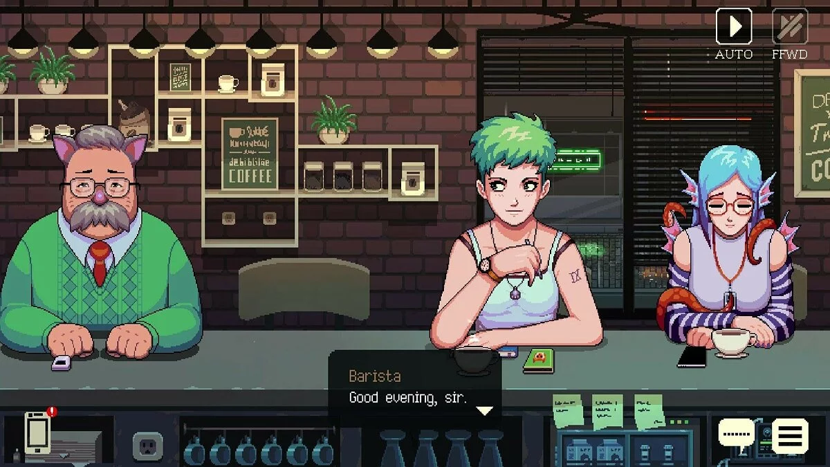 Скриншот из игры Coffee Talk - 14