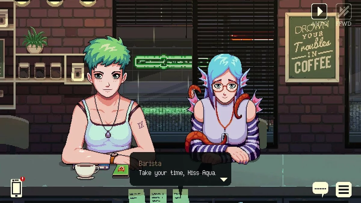 Скриншот из игры Coffee Talk - 16