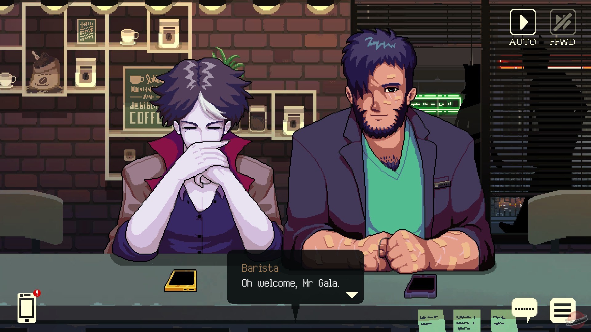 Скриншот из игры Coffee Talk - 12