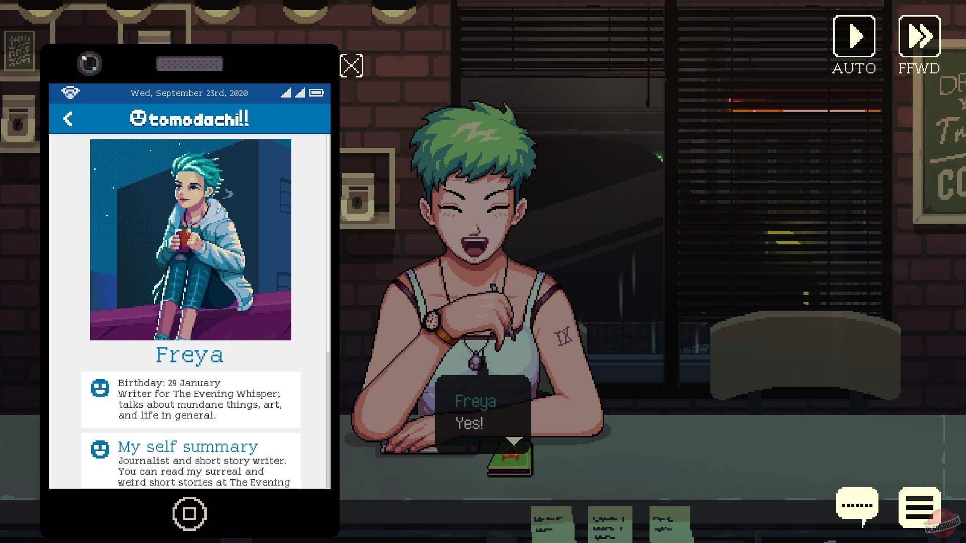 Скриншот из игры Coffee Talk - 34