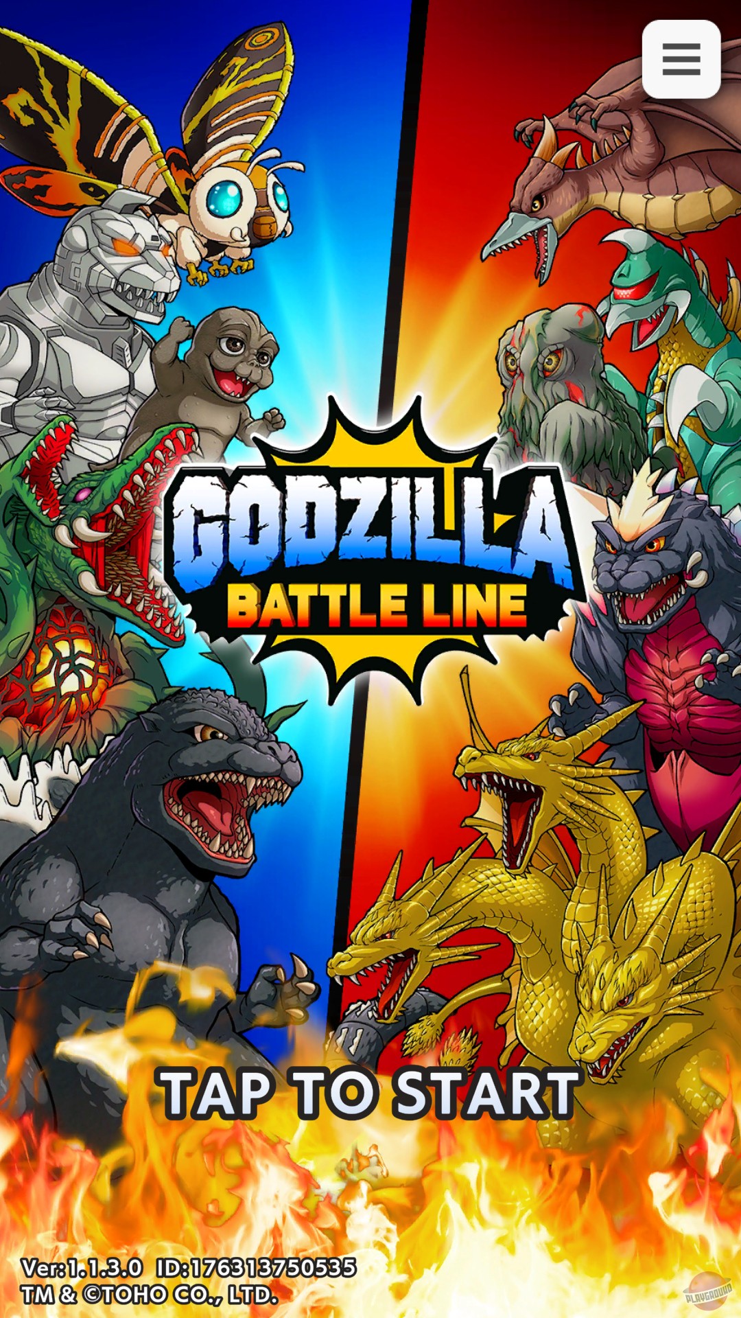 Скриншот из игры Godzilla Battle Line - 13