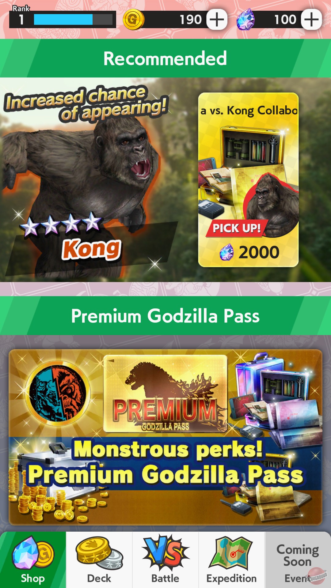 Скриншот из игры Godzilla Battle Line - 16