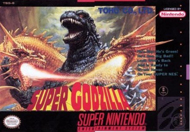 Обложка игры Super Godzilla