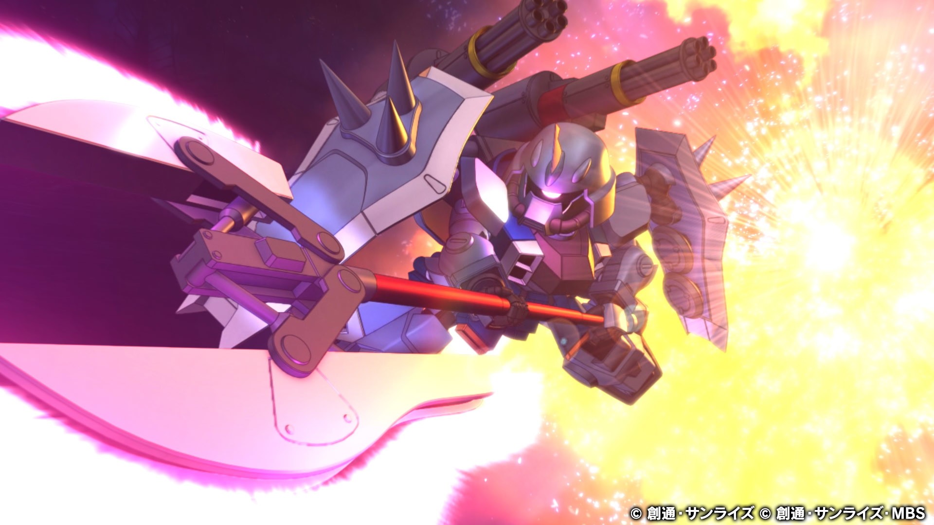 Скриншот из игры SD Gundam G Generation Cross Rays - 23