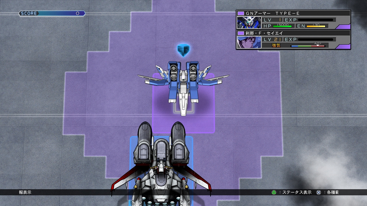 Скриншот из игры SD Gundam G Generation Cross Rays - 1