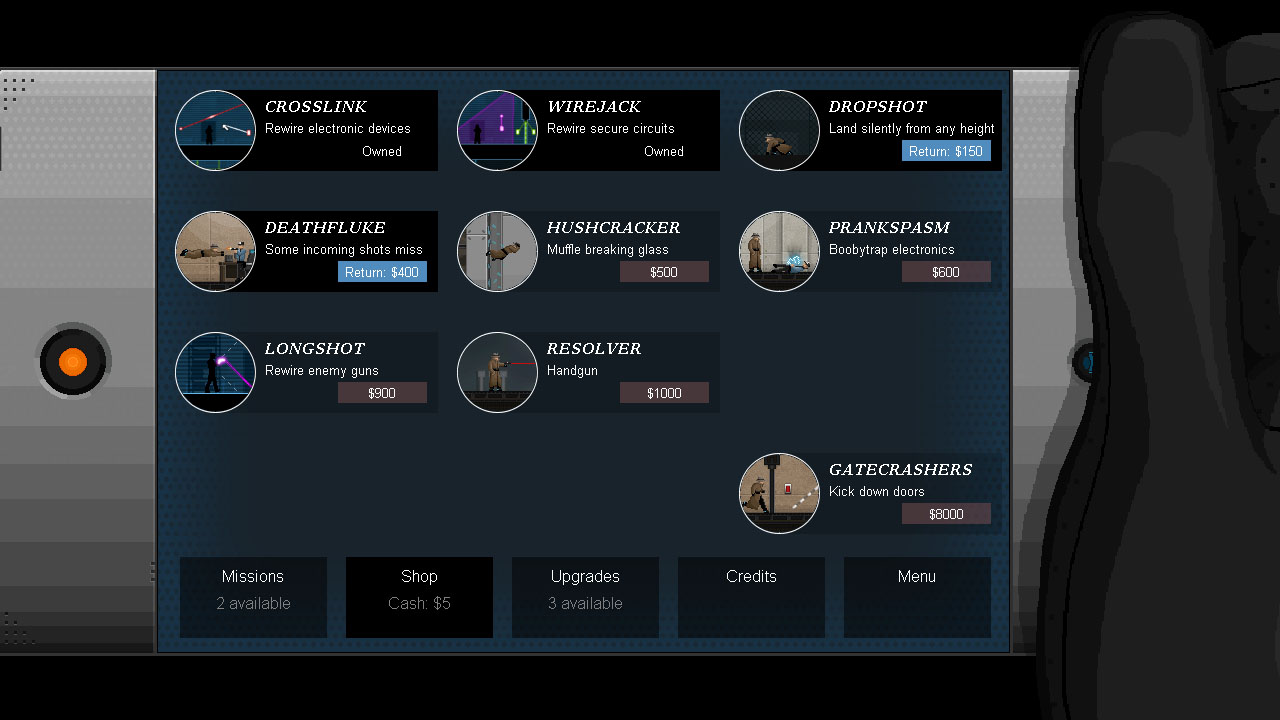 Скриншот из игры Gunpoint - 19