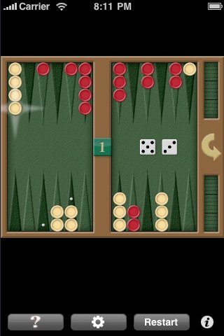 Скриншот из игры iGammon - 3